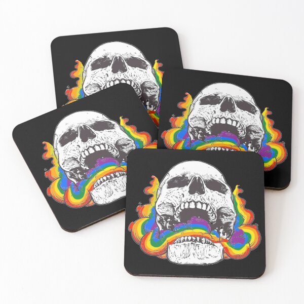 Item preview, Halloween LGBT Scary Skull designed and sold by freeArt10.