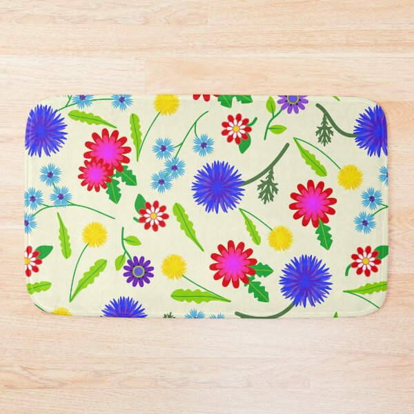 Item preview, Bright floral (seamless pattern design) designed and sold by MHen.