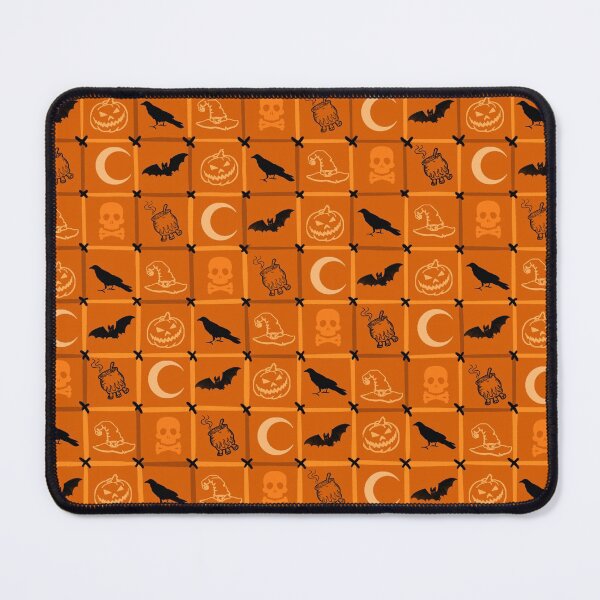 Artikelvorschau, Süß ganz orange mit schwarzem Halloween-Muster entworfen und verkauft von EthSentDesigns.