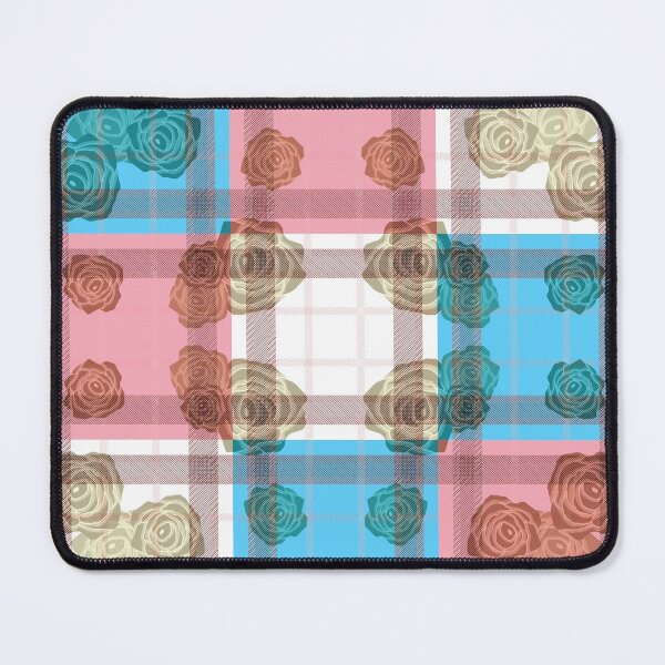 Item preview, Subtle Trans Floral Plaid 2 designed and sold by -Gedwolcraeft-.