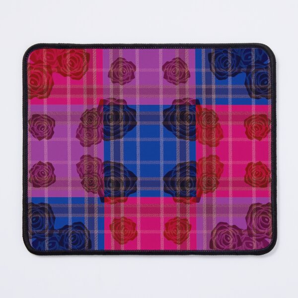 Item preview, Subtle Bi Floral Plaid 2 designed and sold by -Gedwolcraeft-.