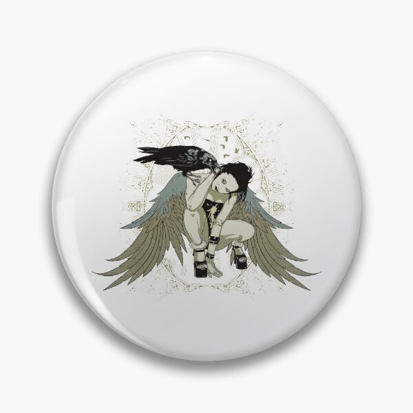 Item preview, Modern Girl Art With Crow designed and sold by Frenur.