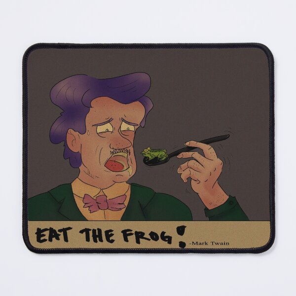 Item preview, Mark Twain's Eat the Frog designed and sold by meiyorrr.