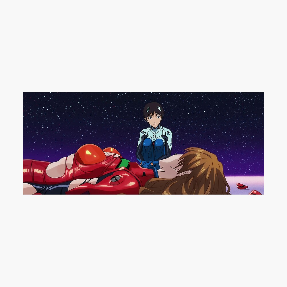 Shinji x Asuka At The End | Evangelion: 3.0+1.0 Thrice Upon A Time