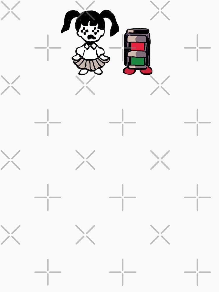 "I draw monoko with stoplight effect (normal sprite) yume nikki" T