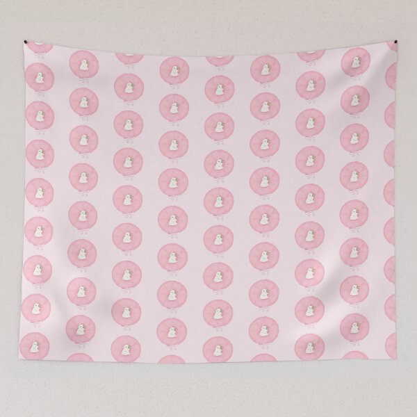 Item preview, Cute hamster sleeping on a fluffy pillow  designed and sold by Shalu  Elysian.