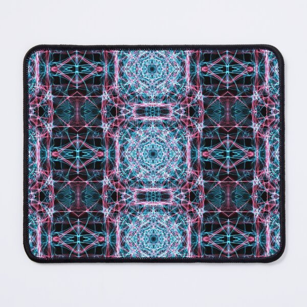 Item preview, Liquid Light Series #74 ~ Blue and Red Abstract Fractal Pattern designed and sold by Ascension Vibrations.