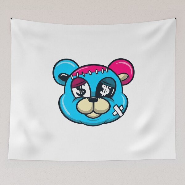 Item preview, Teddy Sign Cartoon designed and sold by fariz yuhdi.