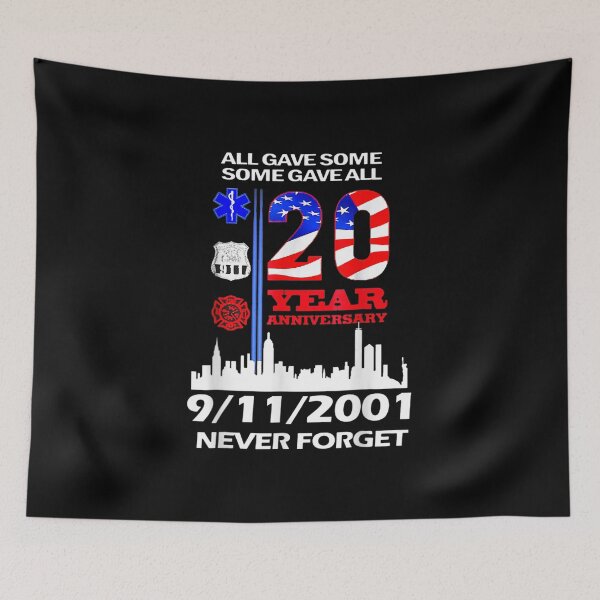 Item preview, 20 Years Anniversary 9/11 Never Forget National Day designed and sold by hanesmlwn64.