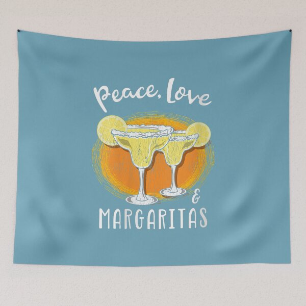 Item preview, Peace Love Margaritas Drinking designed and sold by hanesmlwn64.