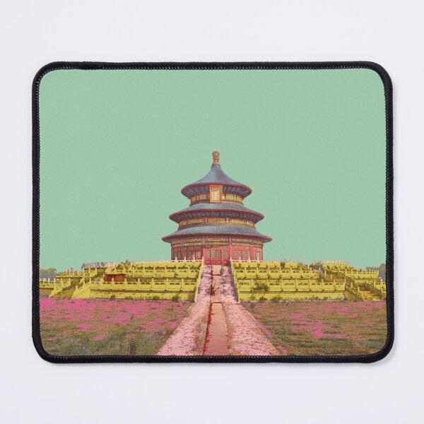Item preview, nostalgic architecture Beijing, temple of heaven, aesthetic building designed and sold by Mauswohn.