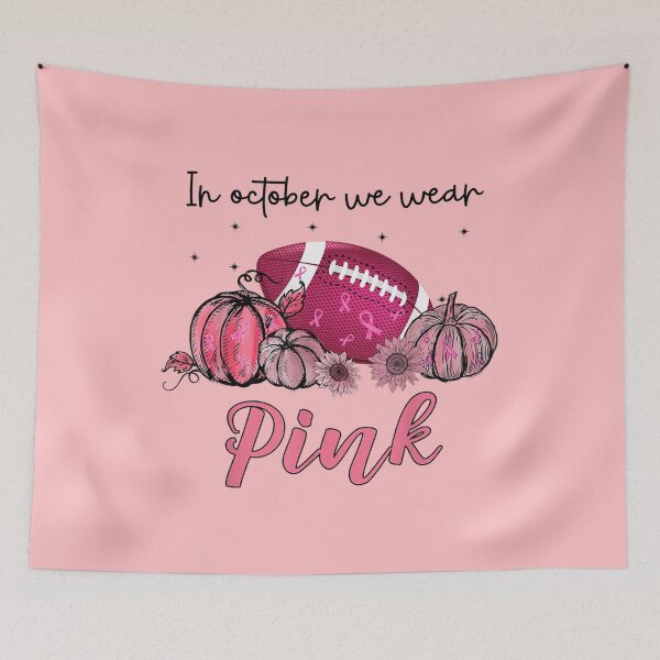 Item preview, In October We Wear Pink Baseball Breast Cancer Awareness designed and sold by hanesmlwn64.