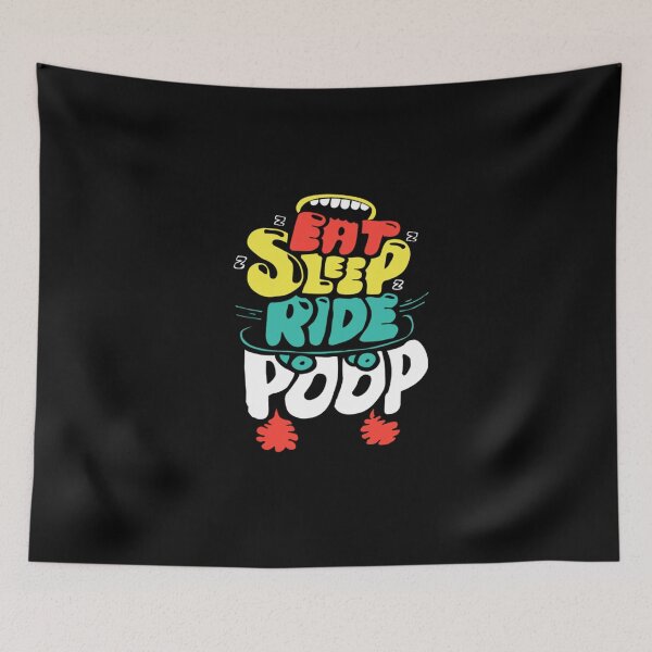 Item preview, eat sleep ride poop designed and sold by fariz yuhdi.