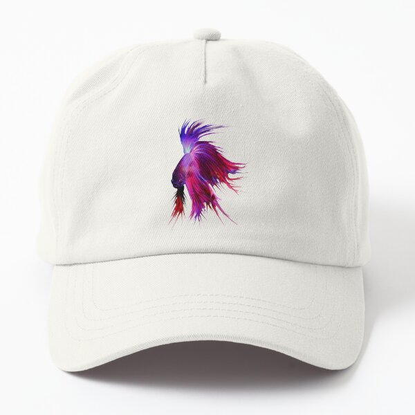Betta Splendens ;Siamese fighting Fish Dad Hat