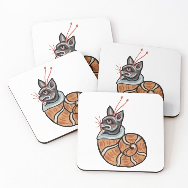 Item preview, Snail-Cat: A Medieval Meme, early 1300s designed and sold by ebrawne.