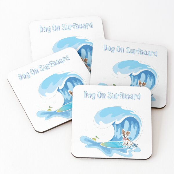 Item preview, Dog on Surfboard designed and sold by omegaplus.