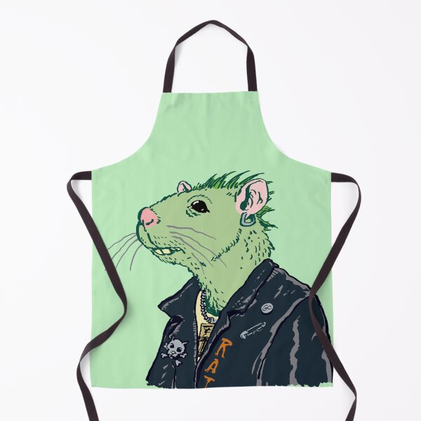 Item preview, Rat Punk™ (Vile Green) designed and sold by Trulyfunky.