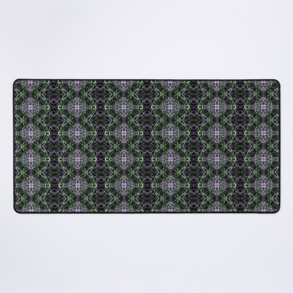 Item preview, Liquid Light Series #76 ~ Green and Purple Abstract Fractal Pattern designed and sold by Ascension Vibrations.
