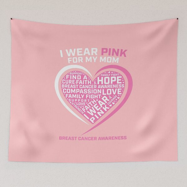 Item preview, Son Daughter I Wear Pink For My Mom Breast Cancer Awareness designed and sold by hanesmlwn64.