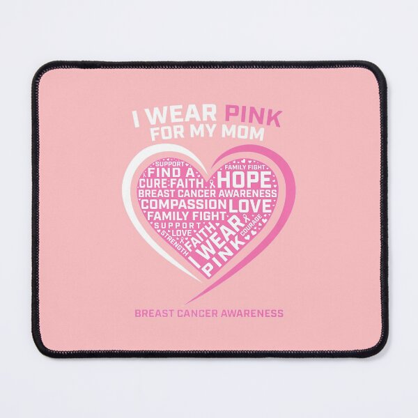 Item preview, Son Daughter I Wear Pink For My Mom Breast Cancer Awareness designed and sold by hanesmlwn64.