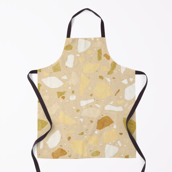 Item preview, Mustard terrazzo pattern designed and sold by WhalesWay.