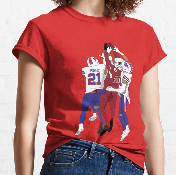 NFL Team Apparel Womens Arizona Cardinals JJ WATT V-Neck Football