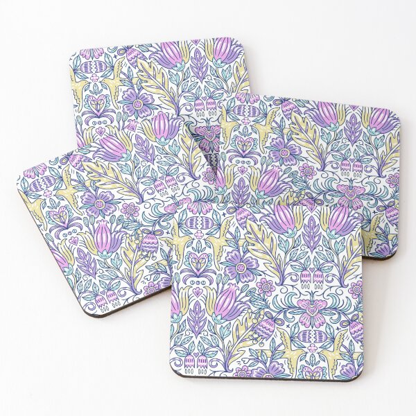 Item preview, Flower Bird Leaves Art designed and sold by Diline.