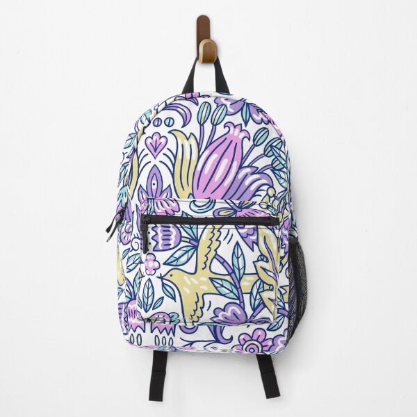 Item preview, Flower Bird Leaves Art designed and sold by Diline.