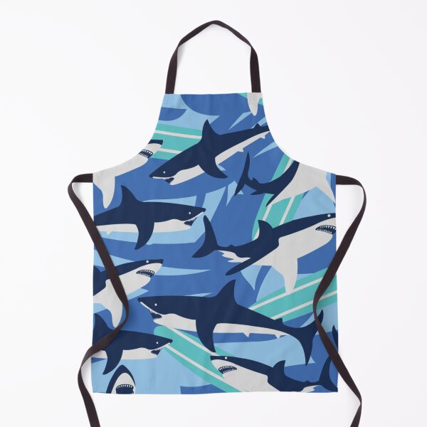 Item preview, Shark attack Fun t-shirt design designed and sold by TeeFashionShop.