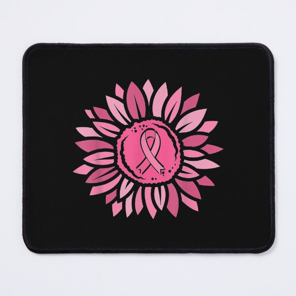 Item preview, Sunflower Pink Ribbon Breast Cancer Awareness designed and sold by hanesmlwn64.