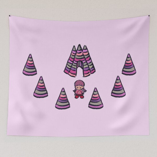 Item preview, I draw madotsuki with poniko house in the pink sea / yume nikki designed and sold by RansRoom.