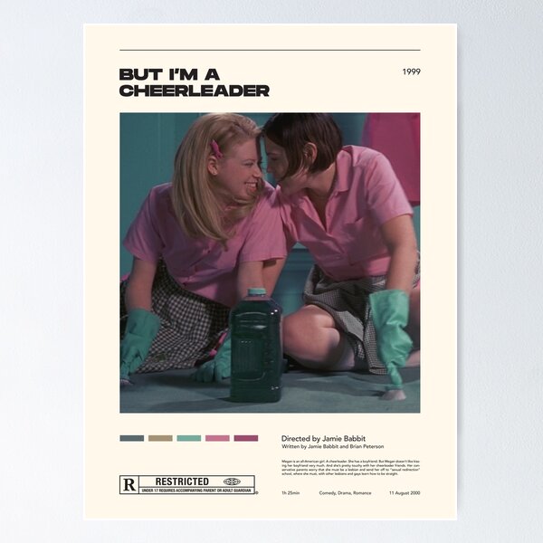 Item preview, But I'm A Cheerleader / Classicult Prints / Vintage Retro Art Print / Minimalist Poster / Home Decor designed and sold by ResetYogaClub.