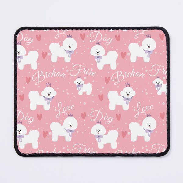 Item preview, LOVE Bichon Frise Dog Princesses designed and sold by Lulupainting.