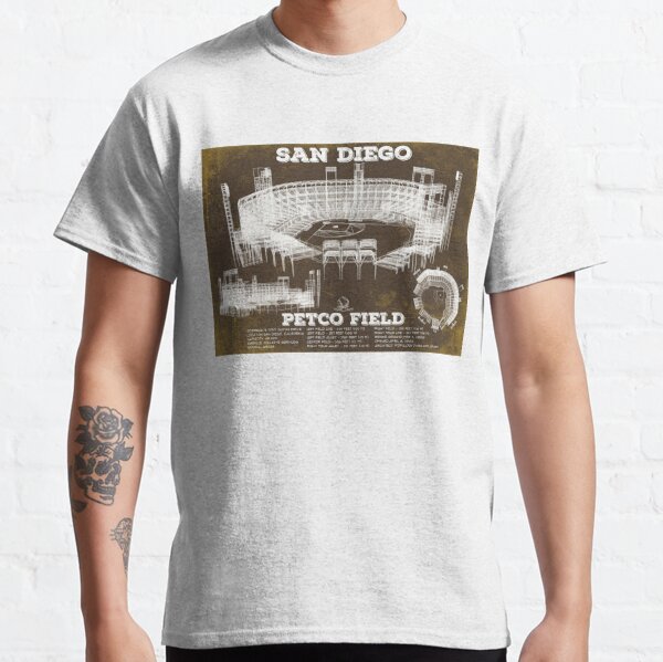 New Era San Diego Padres City Arch Short Sleeve T-Shirt Brown