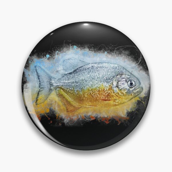 Item preview, King Emperor Piranha - Pygocentrus piraya designed and sold by AquariumLutter.