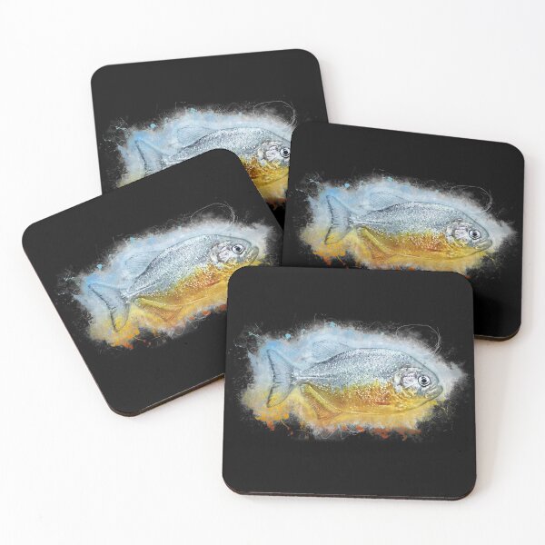 Item preview, King Emperor Piranha - Pygocentrus piraya designed and sold by AquariumLutter.