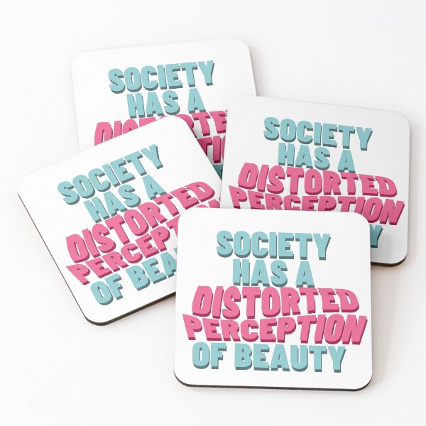 Item preview, Feminism sticker society has a distorted perception of beauty designed and sold by lucomini.