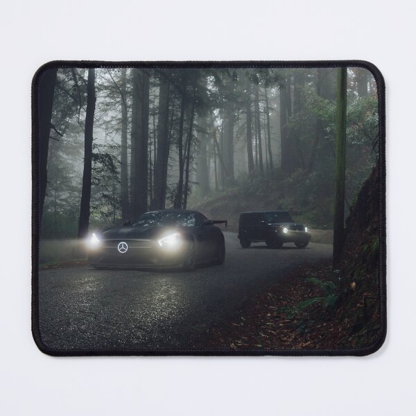Item preview, GTS and G63 in misty woods designed and sold by Thomas Seabury.