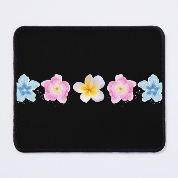 Item preview, Pastel Flowers. Transgender Pride designed and sold by Subtle Pride Shop.