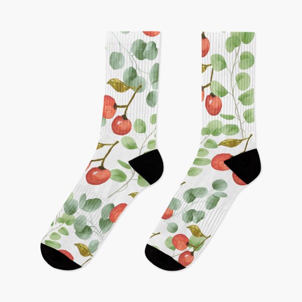 Item preview, Cherries and leaves designed and sold by mariajogi.