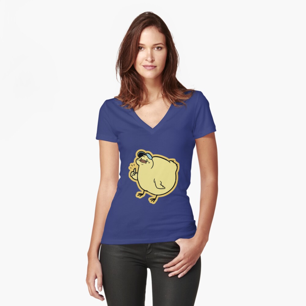 Item preview, Fitted V-Neck T-Shirt designed and sold by Sabtastic.