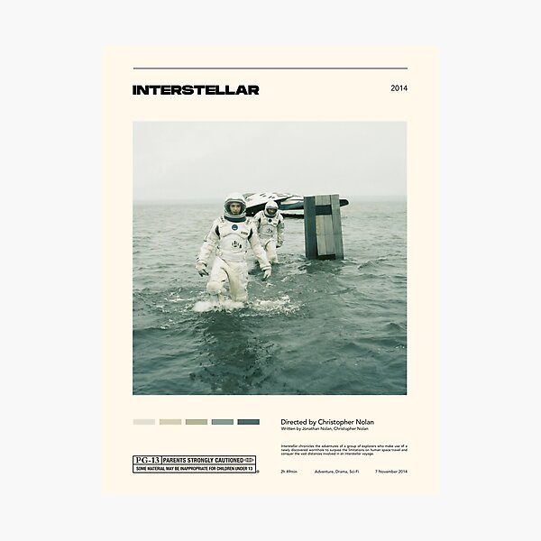 Item preview, Interstellar / Classicult Prints / Vintage Retro Art Print / Minimalist Poster / Home Decor designed and sold by ResetYogaClub.