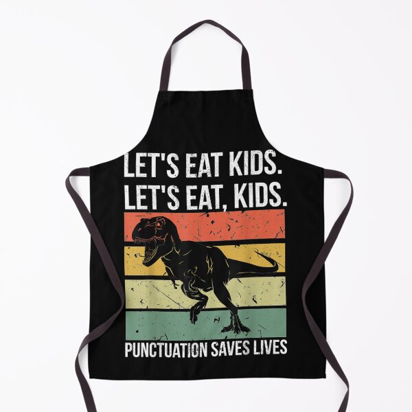 Item preview, Funny Let's Eat Kids Punctuation Saves Lives Grammar designed and sold by lydiamoranart.
