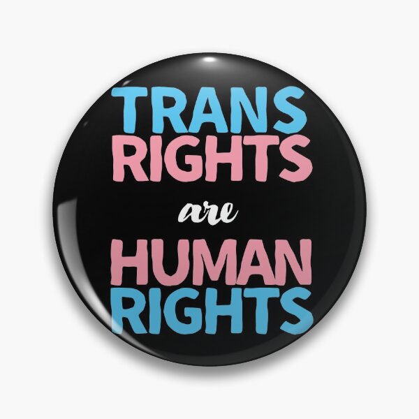 Item preview, Trans Rights Are Human Rights. Transgender Pride designed and sold by Subtle Pride Shop.
