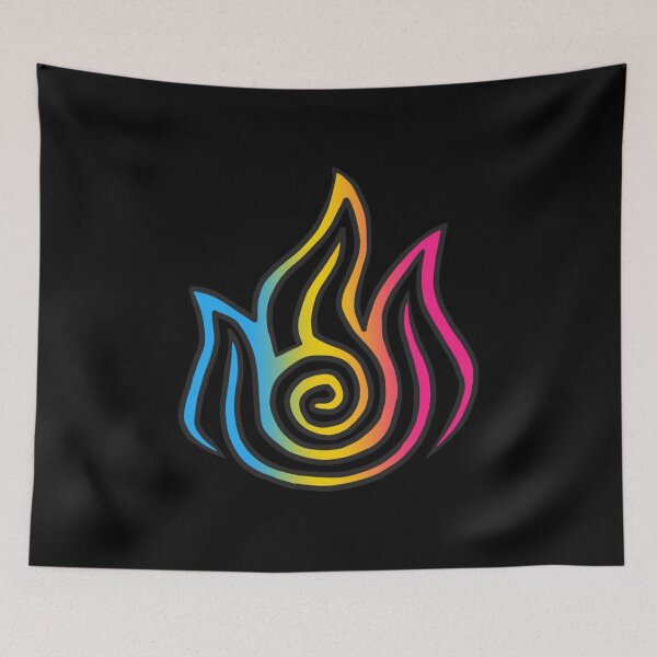 Item preview, Fire Nation Pan Pride  designed and sold by Fandom-Finesse.