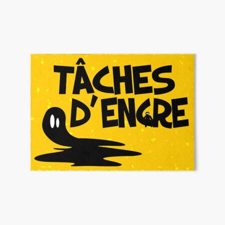 Tâches d'encre Impression rigide