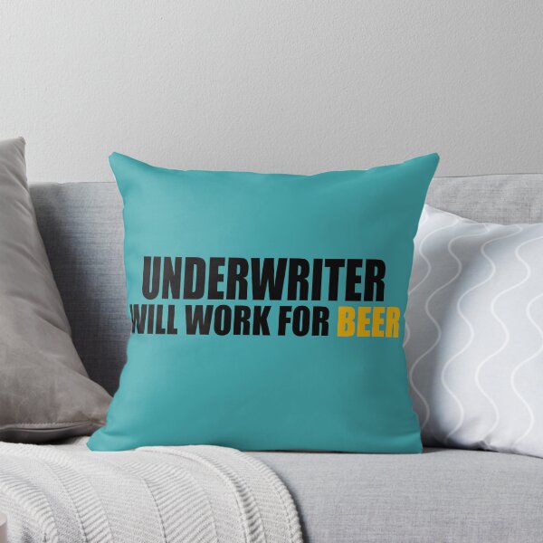 Item preview, Underwriter will work for Beer designed and sold by trendism.