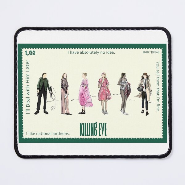 Item preview, Killing eve postcard S102 designed and sold by llyked.