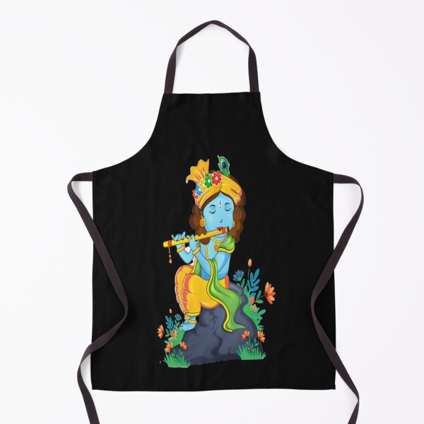 Item preview, Janmashtami Day indian god krishna playing flute sticker and T-shirt designed and sold by angel1818.