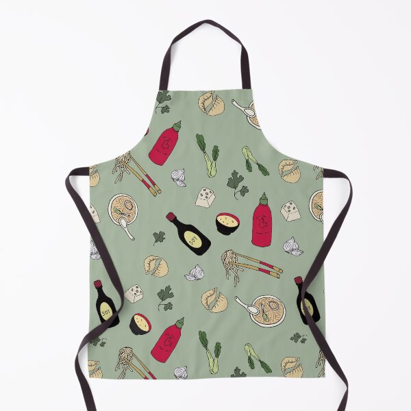 Item preview, Asian foodie pattern designed and sold by ScarmoScribbles.